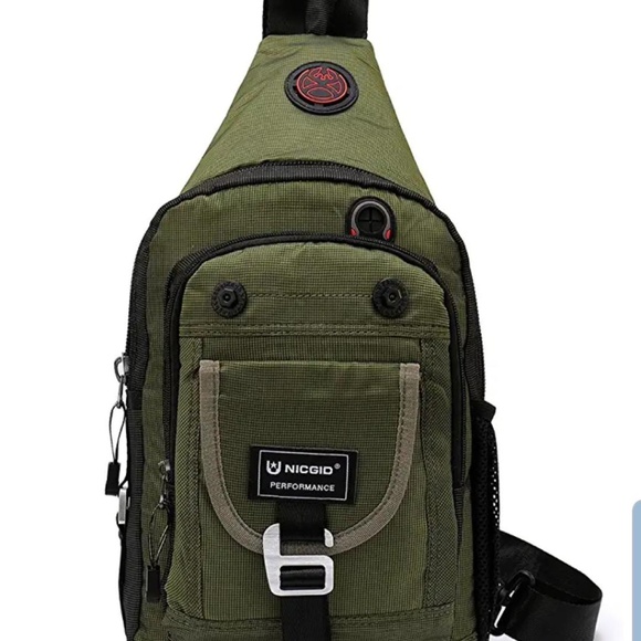 nicgid sling bag chest shoulder backpack